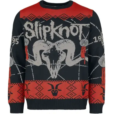 Slipknot Christmas jumper - Holiday Sweater 2024 - S XL - för Herr - flerfärgad
