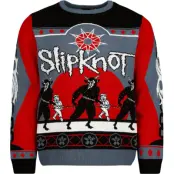Slipknot Christmas jumper - Holiday Sweater - S 5XL - för Herr - flerfärgad