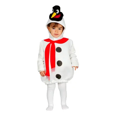 Snögubbe Bebis Maskeraddräkt - 12-24 månader