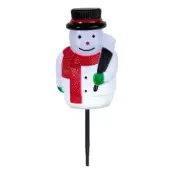 Snögubbe LED på Pinne