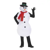 Snögubbe Maskeraddräkt - One size