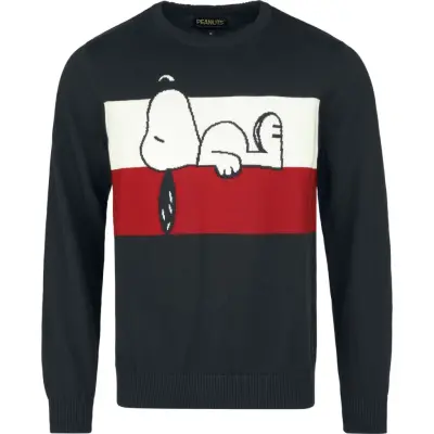 Snobben - Anime Sweatshirt - Relaxing Snoopy - S 3XL - för Herr - flerfärgad