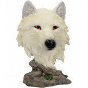 Snow Searcher - Vit Varg Figur 16 cm