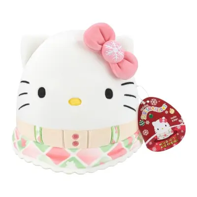 Squishmallows 20cm Hello Kitty Christmas - Squishmallows -  Leksaksaffären