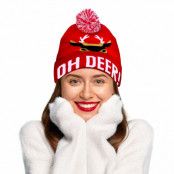 Stickad Julmössa Oh Deer - One size
