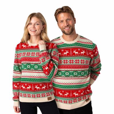 Stickad Jultröja - Medium