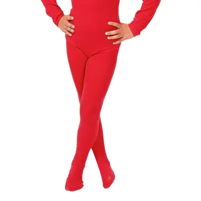 Strumpbyxor för Barn Röd - Medium/Large