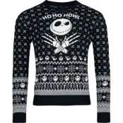 The Nightmare Before Christmas - Disney Christmas jumper - Ho Ho Howl - S XXL - för Herr - flerfärgad