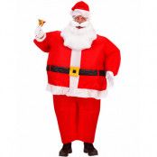 Överfull Jultomte – Uppblåsbar Kostym