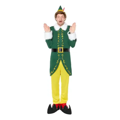 Buddy the Elf Maskeraddräkt - Medium