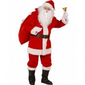 Deluxe Santa Costume - Tomtekostym i strl Large/X-Large