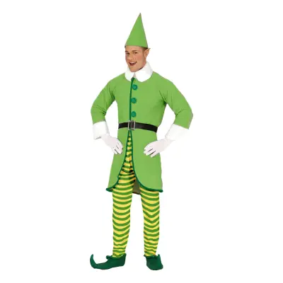 Elf Grön Maskeraddräkt - Large