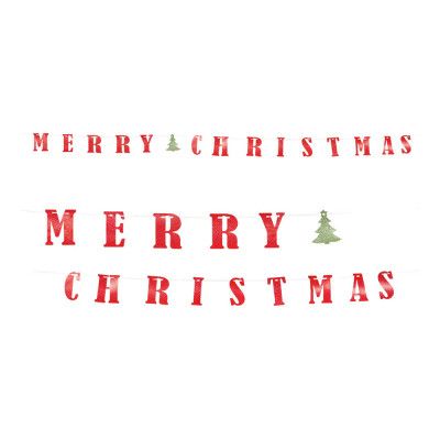 Girlang Merry Christmas - 360 cm