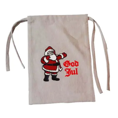 Godissäck i Jute God Jul - Mellan