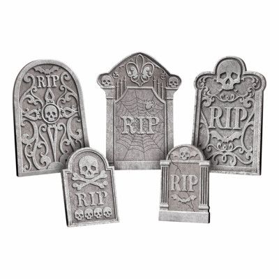 Gravstenar Dekorationskit - 5-pack