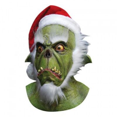 Green Santa Mask