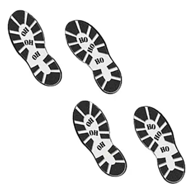 Ho Ho Ho Skoavtryck - 4-pack