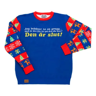 Jultröja Jag Behöver Ta En Grogg - Large