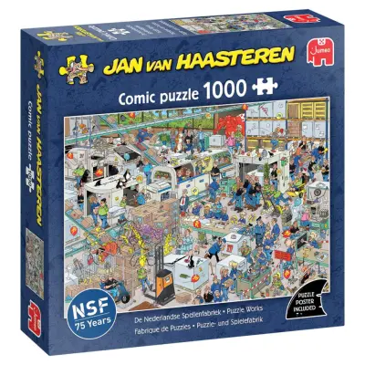 Jan van Haasteren Puzzle Works Pussel 1000 bitar - Jan Van Haasteren -  Leksaksaffären