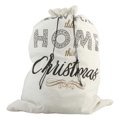 Julklappssäck Natur med Snöflingor