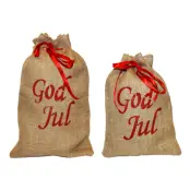 Julpåse i Jute - Stor