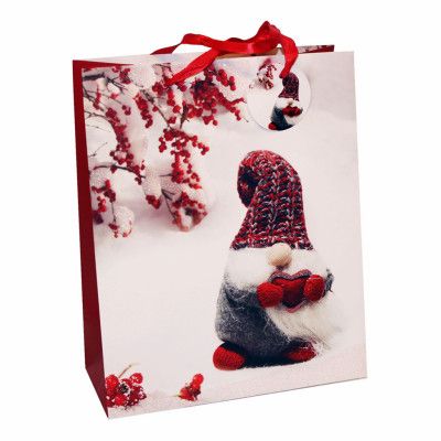 Julpåse Tomte med Hjärta - Stor