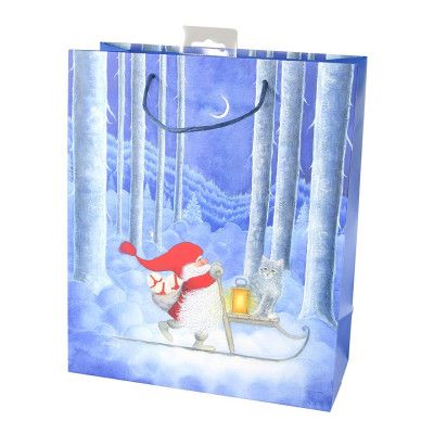 Julpåse Tomte med Katt - 1-pack