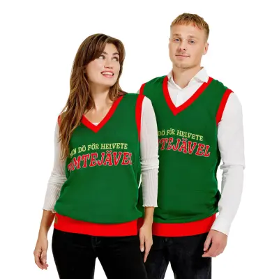 Julväst Tomtejävel - X-Large