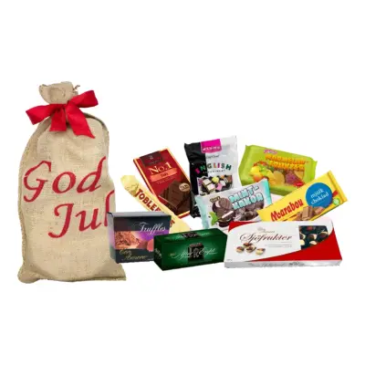 Jutesäck med Godis - 1455 gram