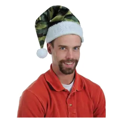 Kamouflagefärgad Tomteluva - One size