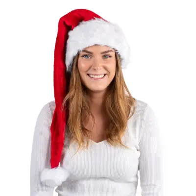 Lång Tomteluva Röd - One size