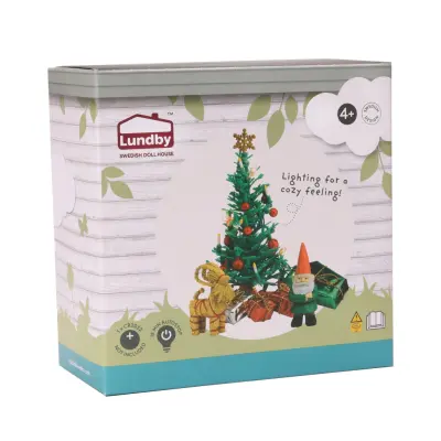Lundby Julgransset med ljus - Lundby -  Leksaksaffären
