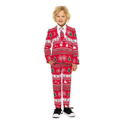 OppoSuits Boys Winter Wonderland Kostym - 92/98