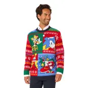 OppoSuits Sonic Jultröja - XXX-Large