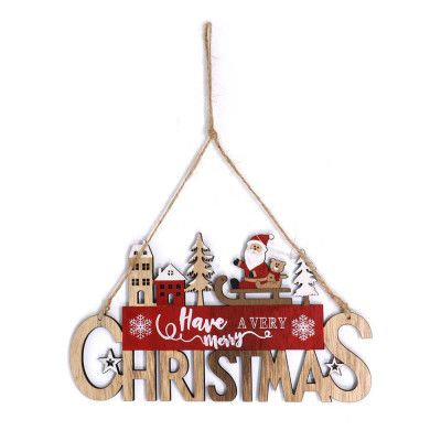 Hängande Juldekoration Tomte på Släde