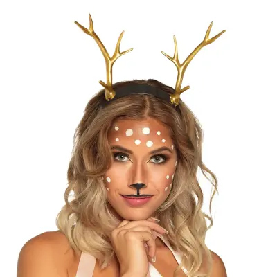 Diadem Ren Guld - One size