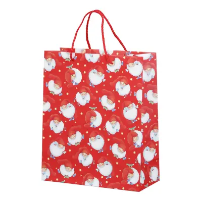 Presentpåse Julmotiv Stor - Motiv 1