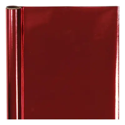 Presentpapper Metallic Röd
