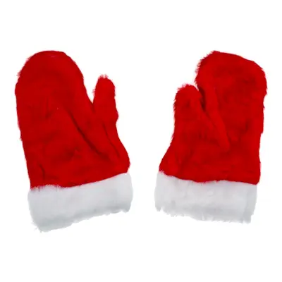 Röda Tomtevantar - One size