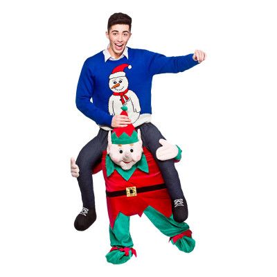 Ridande Tomtenisse Maskeraddräkt