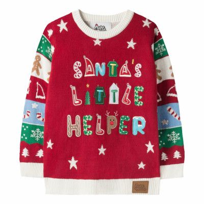 Santas Little Helper Jultröja för Barn - 4-6 år (110/116)