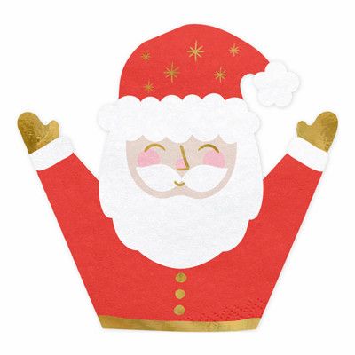 Servetter Santa Claus - 20-pack