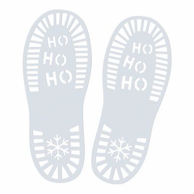 Stenciler Tomtens Fotspår