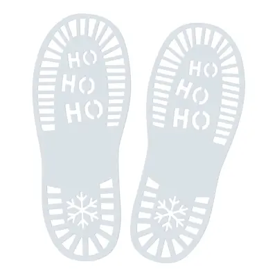 Stenciler Tomtens Fotspår