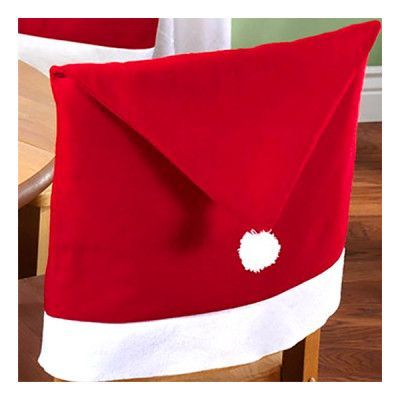 Stolsöverdrag Tomteluvor - 4-pack