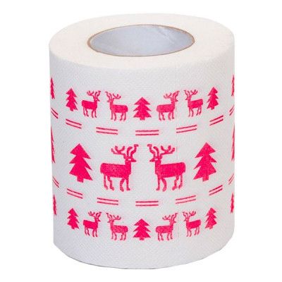 Toalettpapper med Julmotiv