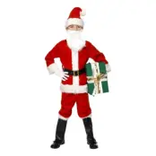 Tomte Barn Deluxe Maskeraddräkt - Medium