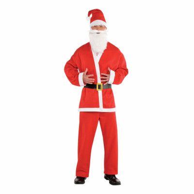 Tomte Budget Maskeraddräkt - Large