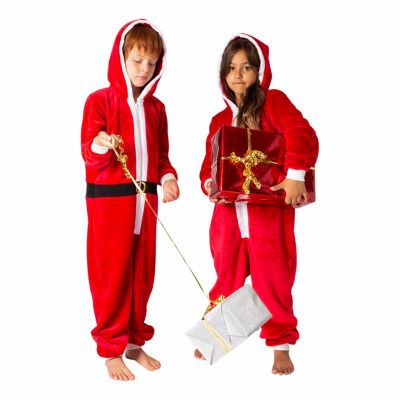 Tomte Onesie Barn - 8-10 år (134/140)