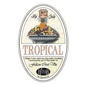 Vinetiketter Tropical - 25-pack